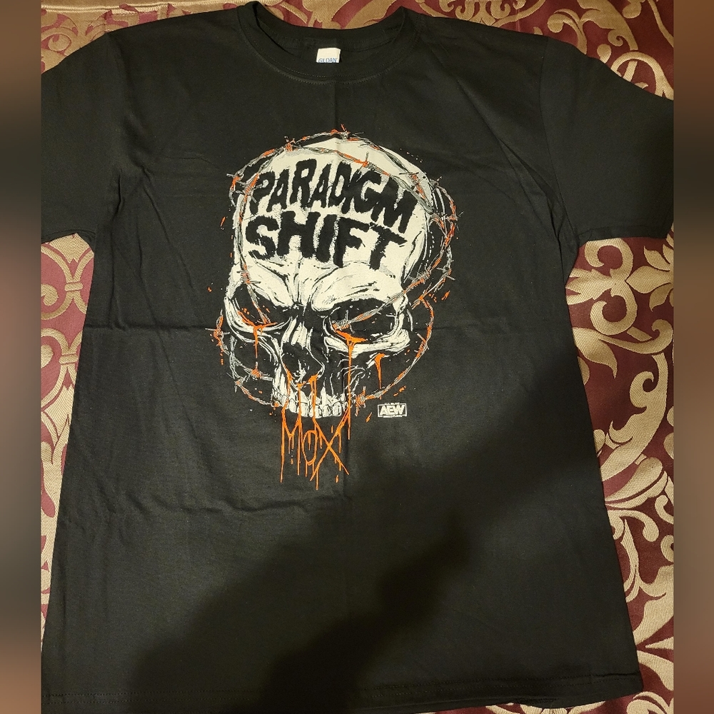 Brand new aew Jon Moxley tee in black size large.